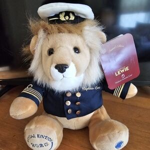 Captain Lewie Lion Plush Toy